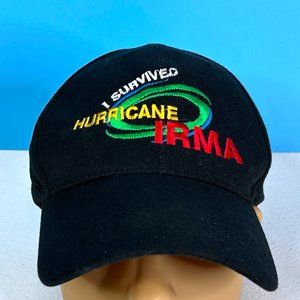 VERY RARE I Survived Hurricane Irma‎ Baseball Cap Hat Adjustable Strapback